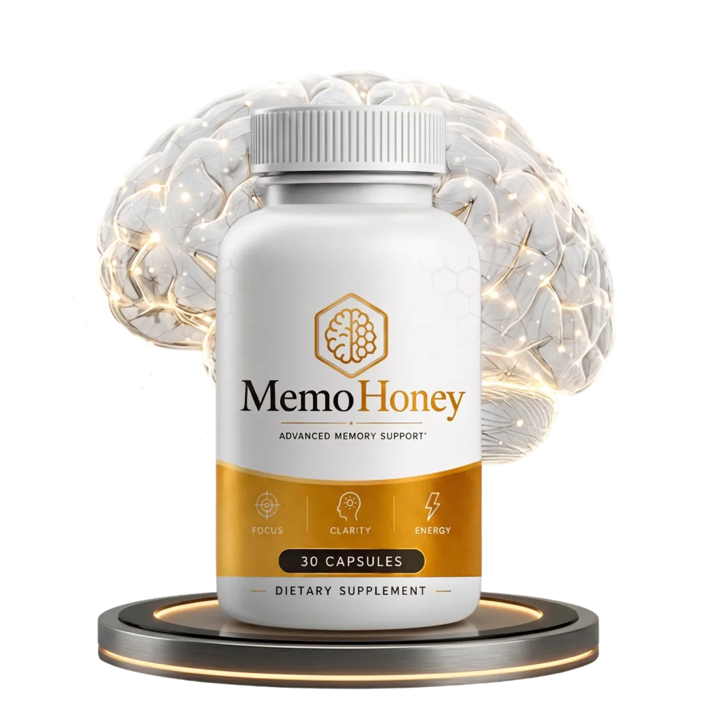 MemoHoney supplement bottle